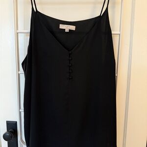 LOFT Black Camisole Top